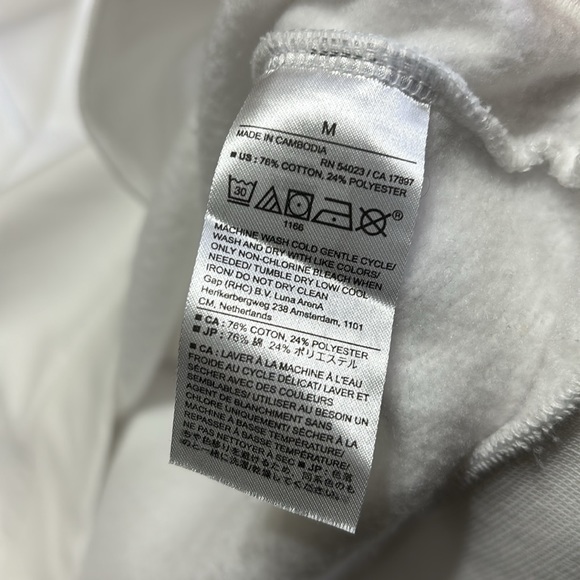 Banana Republic Factory Fleece Polo Sweatshirt - Picture 4 of 5